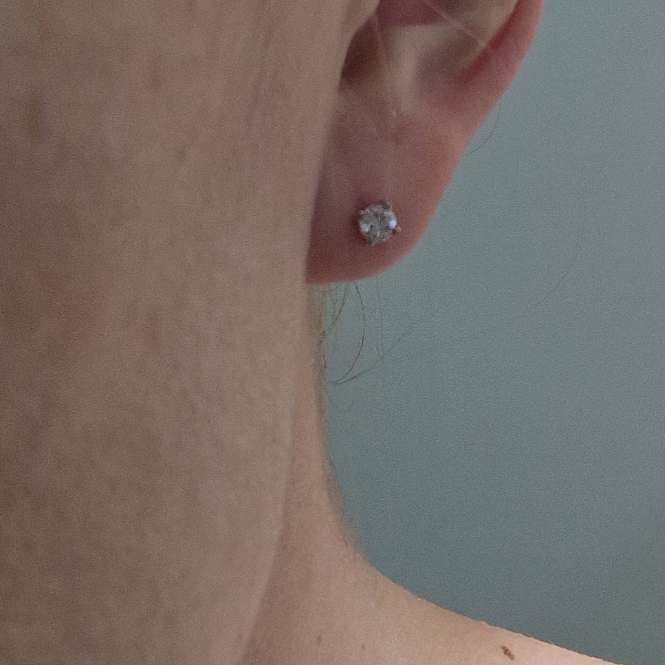 Серьги Deimantas 101242669 1,37гр 0,36ct. купить,NaN
