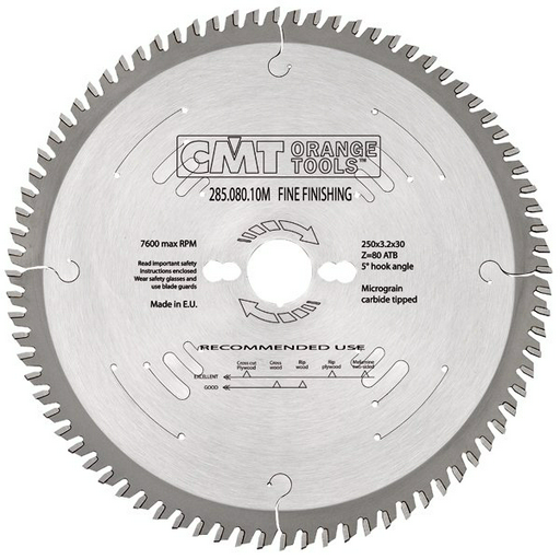 Диск пильный CMT 300x30x3,2/2,2 5° 15° ATB Z=96 CMT 285.096.12M