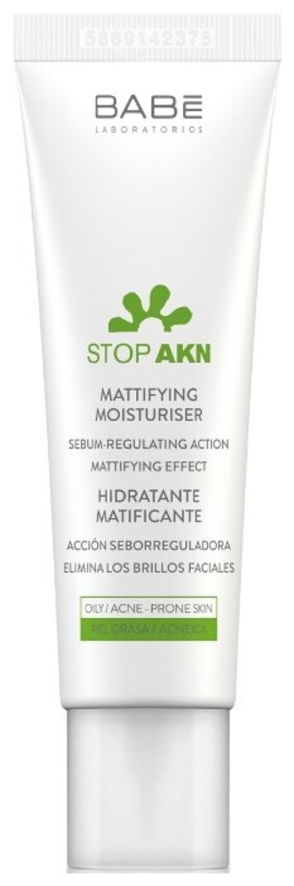 Эмульсия BABE Laboratorios Stop Akn Матирующая увлажняющая 50мл