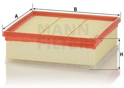 MANN-FILTER воздушный фильтр C22039 купить,NaN