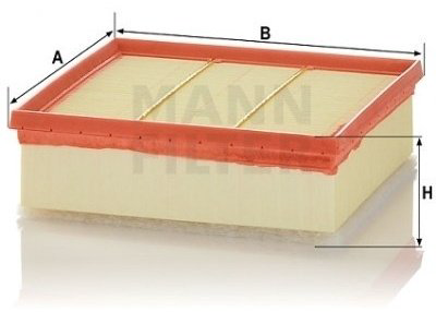 MANN-FILTER воздушный фильтр C22039 купить,NaN