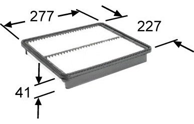 Winkod воздушный фильтр WA2954 купить,NaN