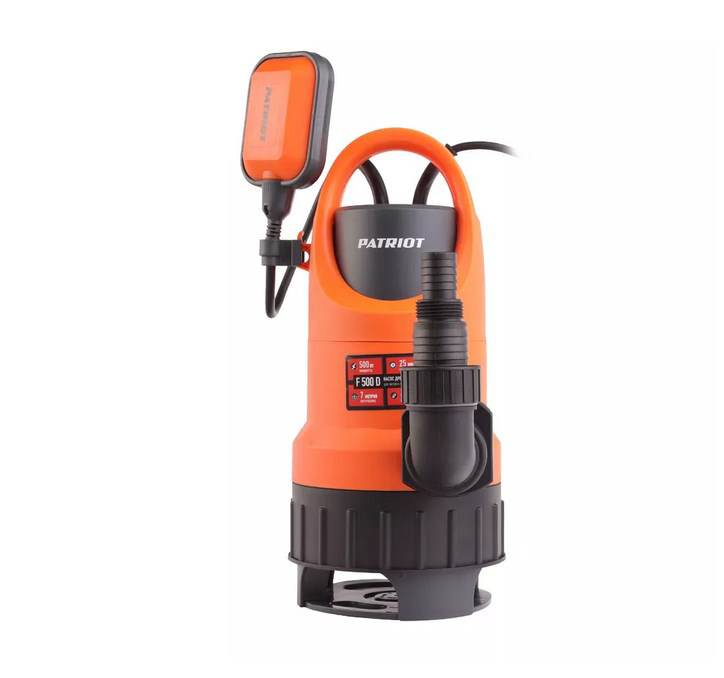 Насос дренажный Patriot F500D 500Вт