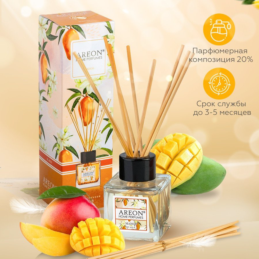 Диффузор Areon Home Perfume Botanic Mango BHP07 50 мл купить,NaN