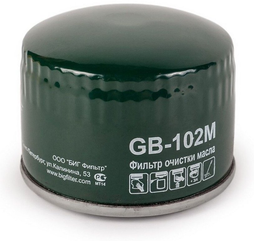 BIG FILTER масляный фильтр GB-102M купить,NaN