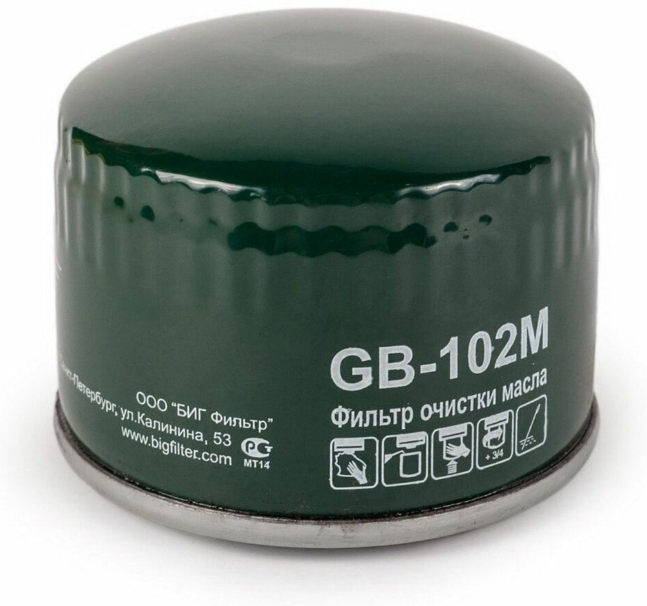 BIG FILTER масляный фильтр GB-102M купить,NaN