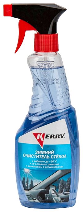 KERRY KR-521 Очиститель стекол (триггер) (зимний -30) 0.5 л купить,NaN