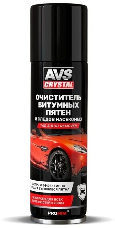 AVS A78068S Очиститель следов насекомых и битумных пятен 0.335 л купить,NaN