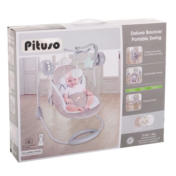Электрокачель Pituso Ariola Beige купить,NaN