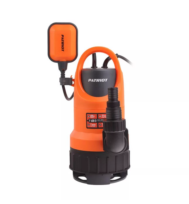 Насос дренажный Patriot F600D 600Вт