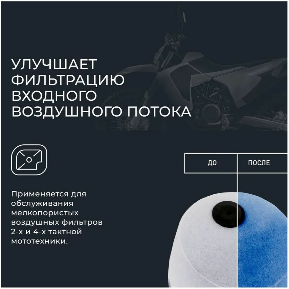 LAVR Ln7708 пропитка воздушного фильтра 0.4 л