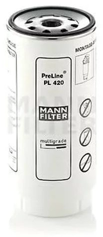 MANN-FILTER топливный фильтр PL420x купить,28300