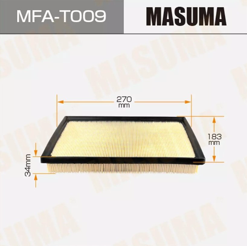 MASUMA воздушный фильтр MFA-T009 - ForteMarket MASUMA воздушный фильтр MFA-T009 купить,3387