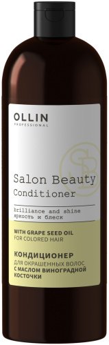 Ollin Professional Salon Beauty С маслом виноградной косточки кондиционер 1000 мл купить,NaN