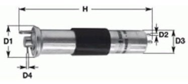 Winkod топливный фильтр WF3036 купить,NaN