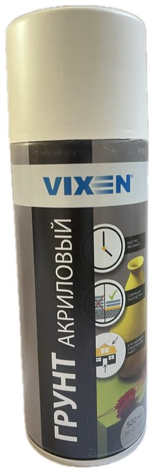 Vixen грунт-эмаль VX-22000 тон белый, 520 мл купить,NaN