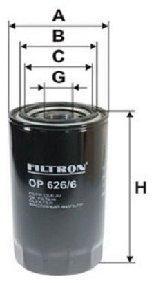 FILTRON масляный фильтр OP626/6 купить,NaN