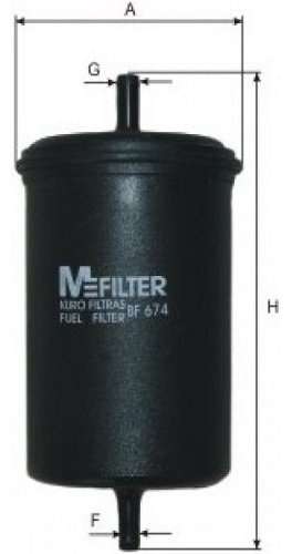 MFilter топливный фильтр BF674 купить,NaN