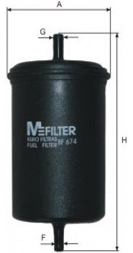 MFilter топливный фильтр BF674 купить,NaN