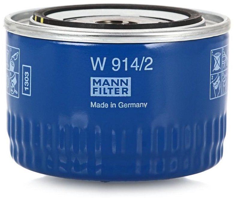 MANN-FILTER масляный фильтр W914/2 купить,4210