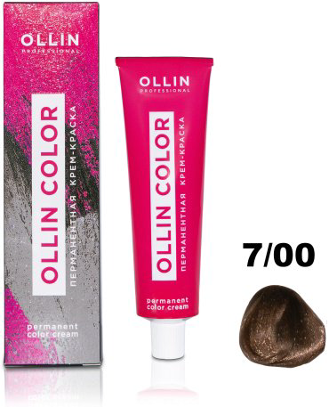 Ollin Professional Color 7/00 русый глубокий крем-краска 100 мл купить,NaN