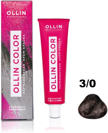 Крем-краска Ollin Professional Color 3/0 темный шатен 60 мл купить,NaN
