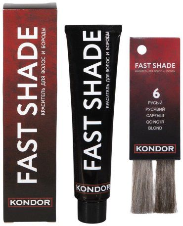 Kondor Fast Shade 6 русый крем-краска 60 мл купить,NaN