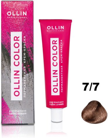 Ollin Professional Color 7/7 русый коричневый крем-краска 100 мл купить,NaN