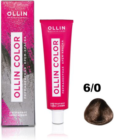 Ollin Professional Color 6/00 темно-русый глубокий крем-краска 100 мл купить,NaN