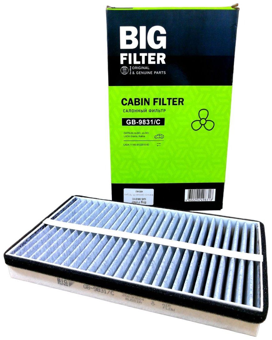 BIG FILTER салонный фильтр GB9831C купить,NaN