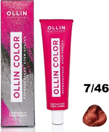 Ollin Professional Ollin Color 7/46 крем-краска 60 мл купить,NaN
