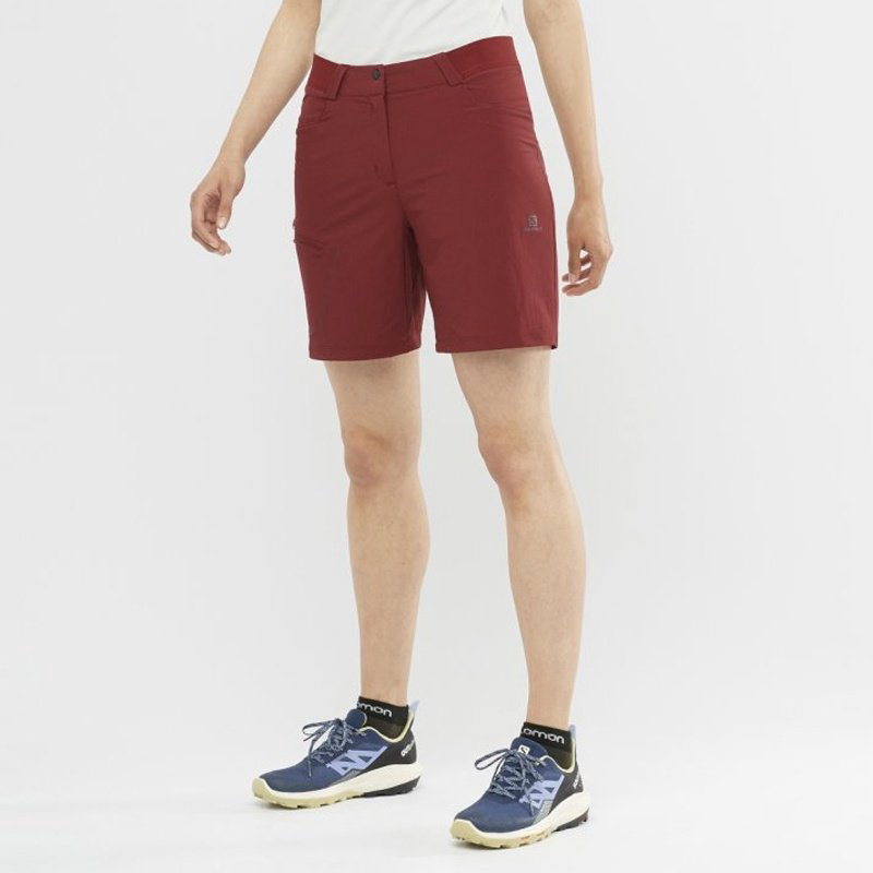 Спортивные шорты Salomon бордовый купить,NaN