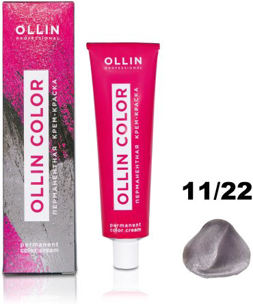 Ollin Professional Color 11/22 специальный блондин фиолетовый крем-краска 60 мл купить,NaN
