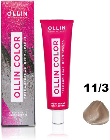Ollin Professional Color 11/3 специальный блондин золотистый крем-краска 100 мл купить,NaN