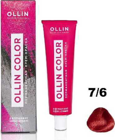 Ollin Professional Ollin Color 7/6 крем-краска 60 мл купить,NaN