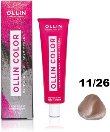 Ollin Professional Color 11/26 специальный блондин розовый крем-краска 60 мл