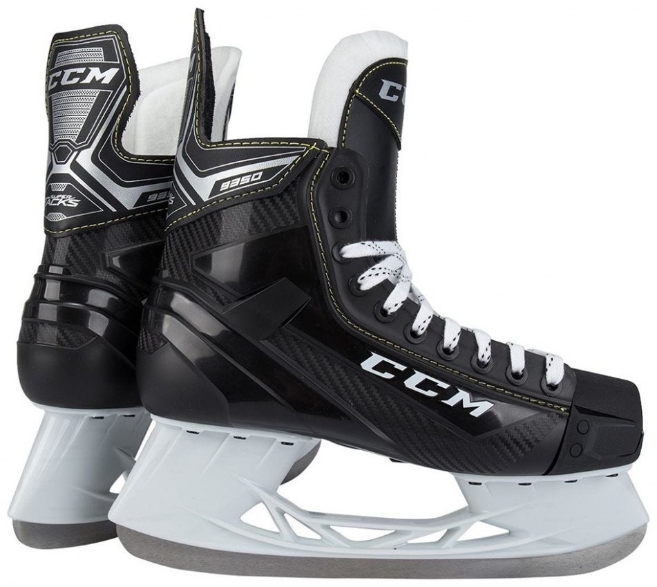 CCM Super Tacks 9350 хоккейные белый, черный купить,NaN