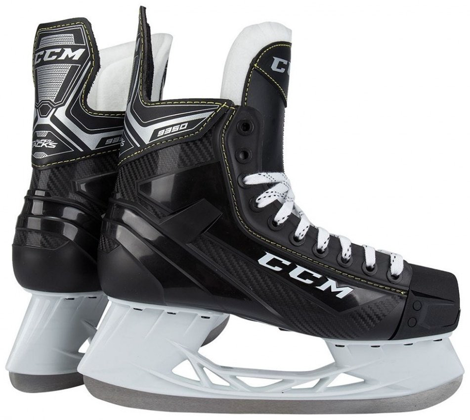CCM Super Tacks 9350 хоккейные белый, черный купить,NaN