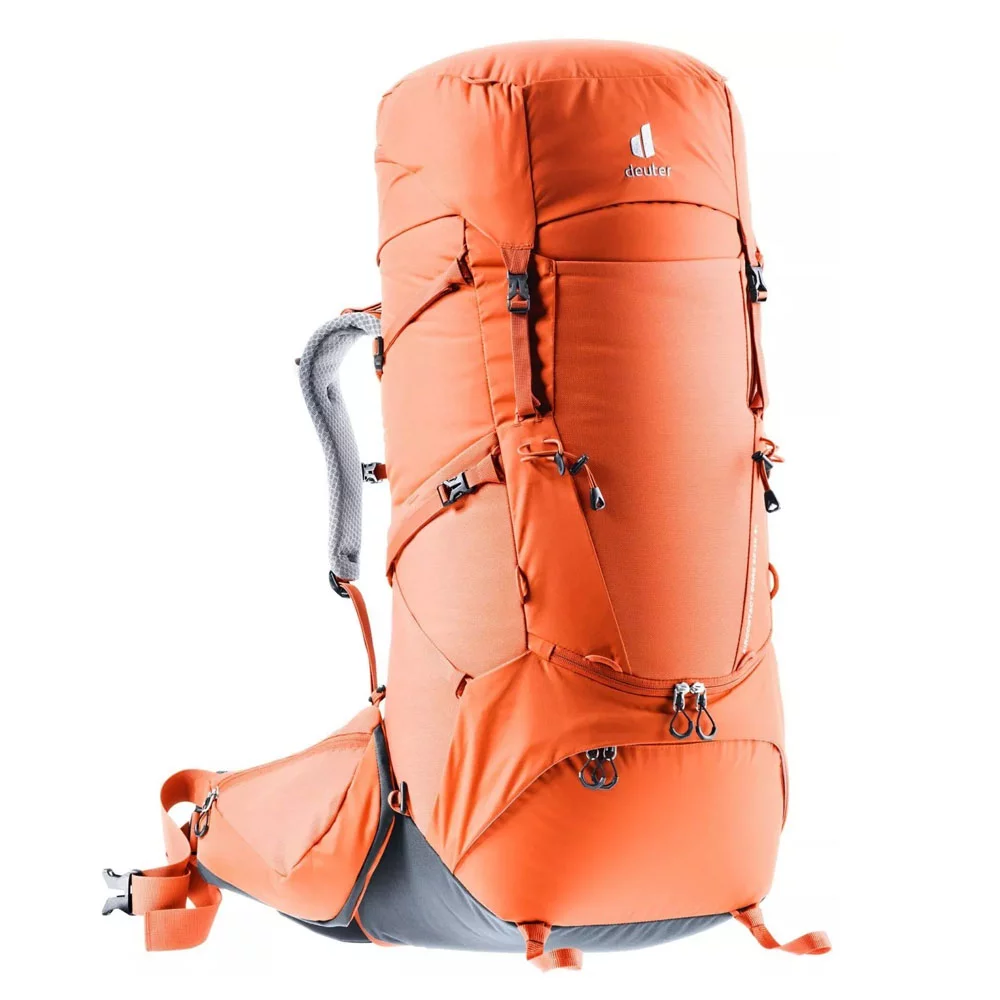 Рюкзак Deuter Aircontact Core 65+10 оранжево-серый купить,NaN