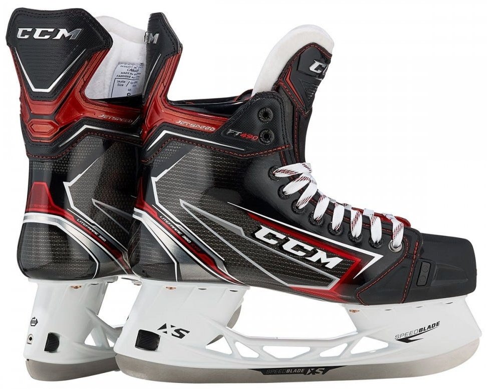 CCM JetSpeed FT490 хоккейные черный купить,NaN