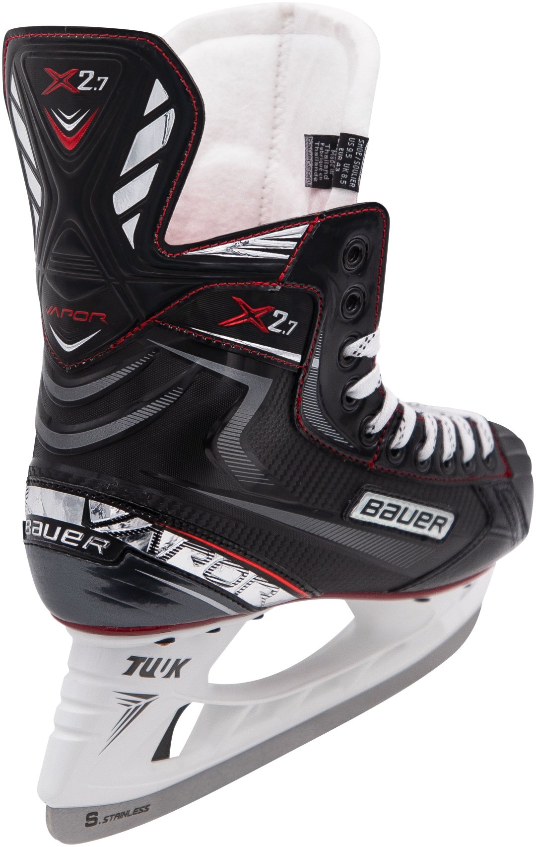 Bauer Vapor X2.7 S19 хоккейные черный купить,NaN