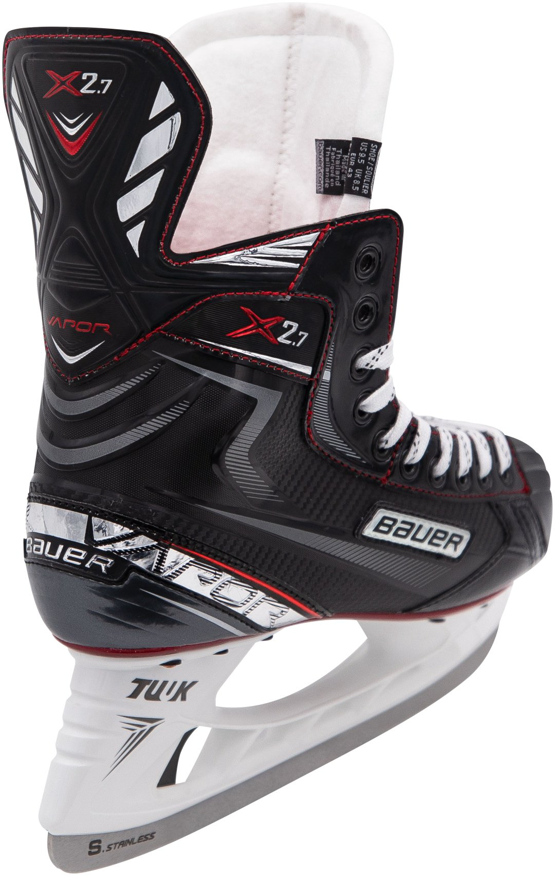 Bauer Vapor X2.7 S19 хоккейные черный купить,NaN