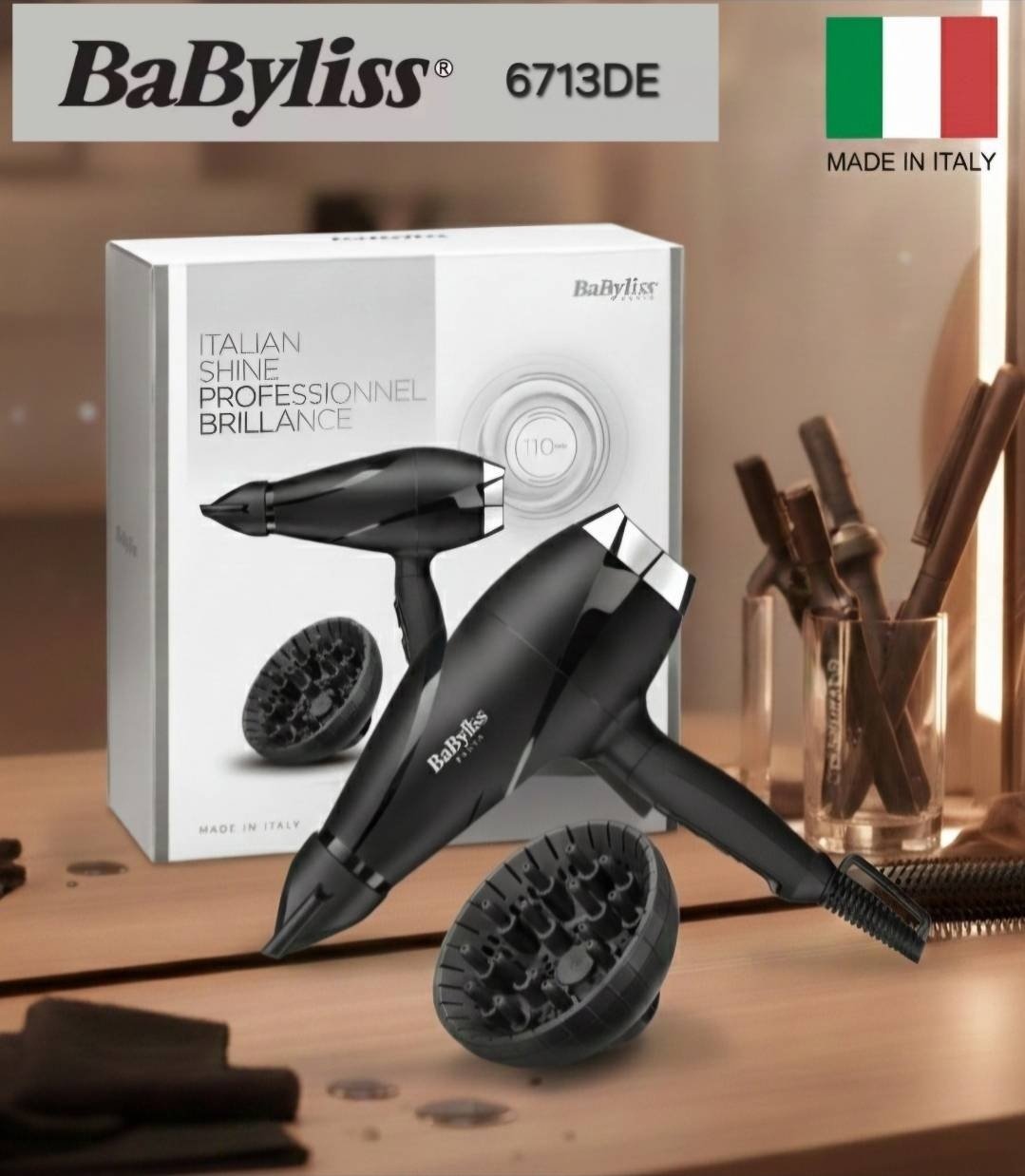 BaByliss 6713 DE фен 2200 Вт