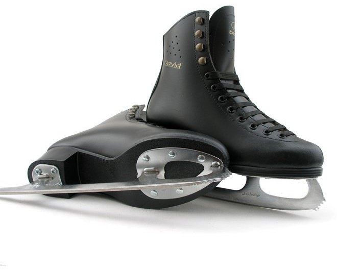 Botas David фигурные черный