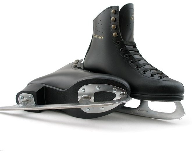 Botas David фигурные черный
