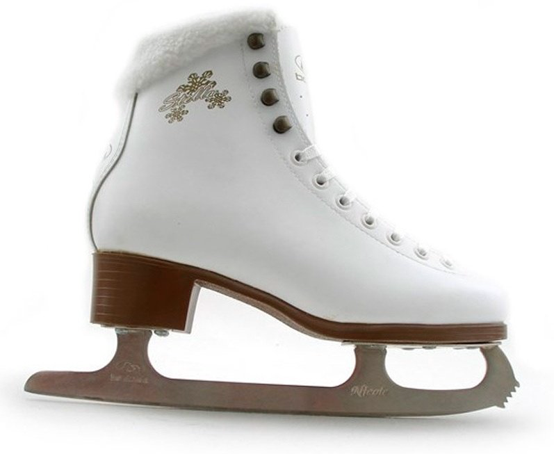 Botas KK 42102 фигурные белый
