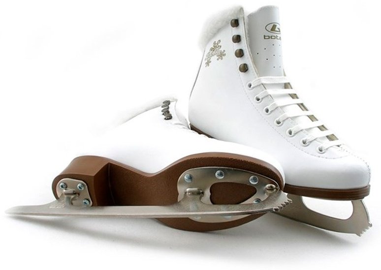Botas KK 42102 фигурные белый