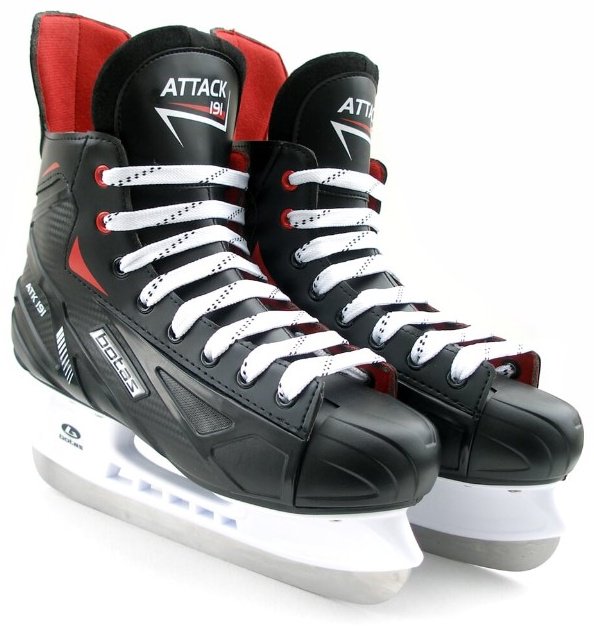 Botas Attak 191/HK 51002-7-137 хоккейные черный