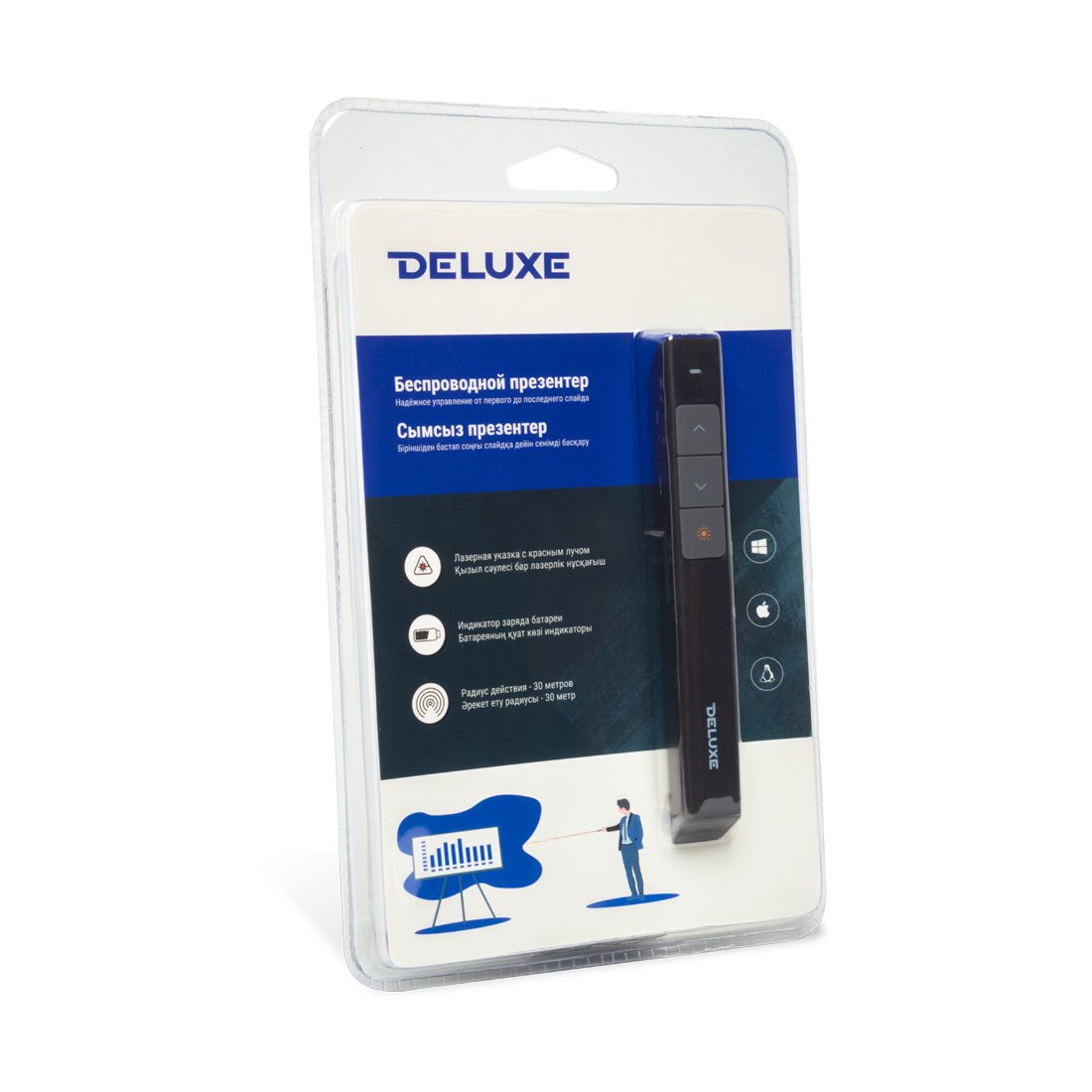 Презентер Deluxe DP500BK черный купить,NaN