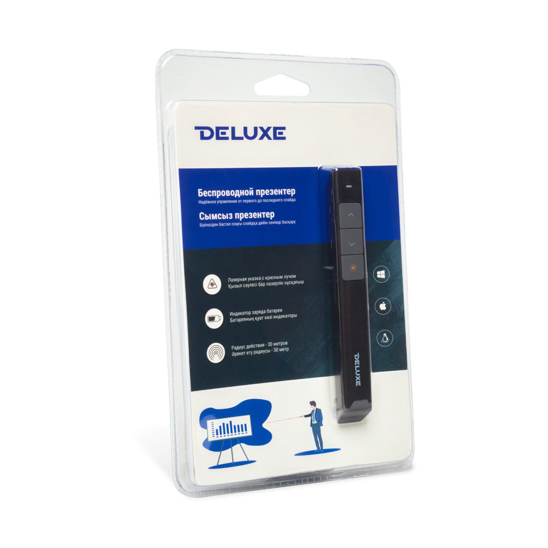 Презентер Deluxe DP500BK черный купить,NaN